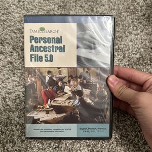 Family Search Uniting Families Personal Ancestral File 5.0 PC CD-ROM B114